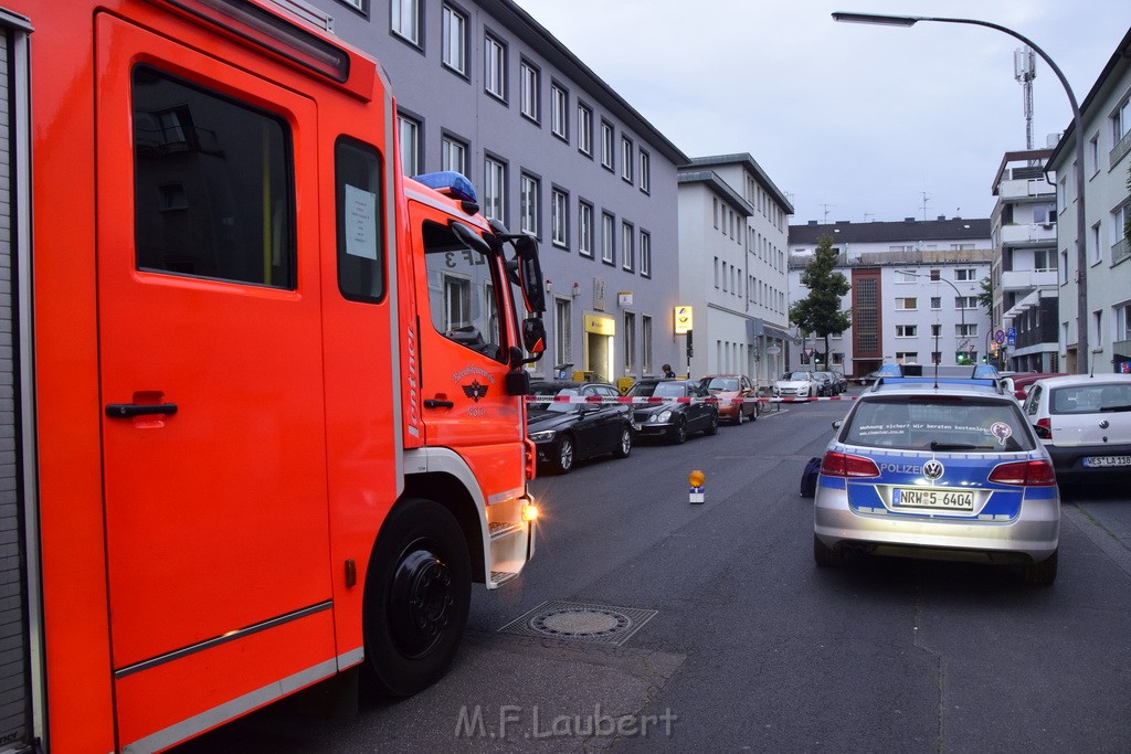 Geldautomat gesprengt Koeln Lindenthal Geibelstr P092.JPG - Miklos Laubert